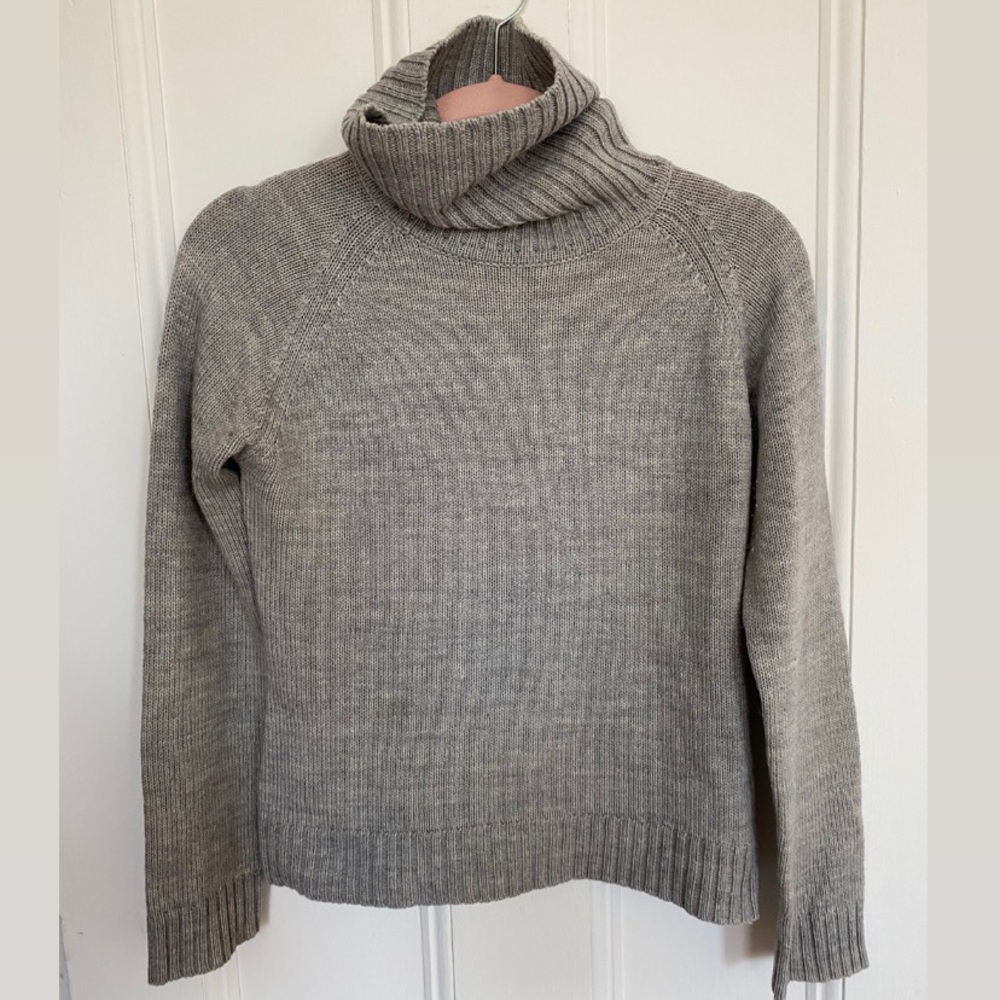 Grey Knit Zara turtleneck